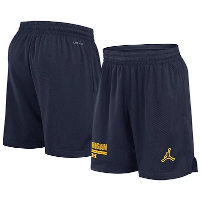 Jordan Brand Michigan Wolverines 2024 Sideline Performance Mesh Shorts