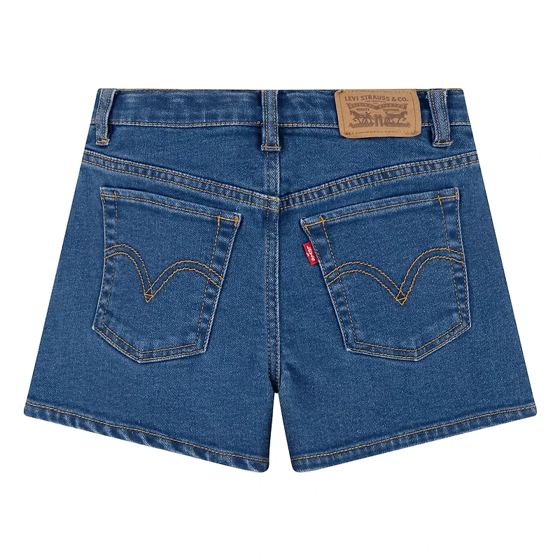 Levi's Girls' Mini Mom Denim Shorts
