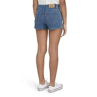 Levi's Girls' Mini Mom Denim Shorts