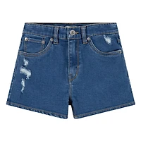 Levi's Girls' Mini Mom Denim Shorts