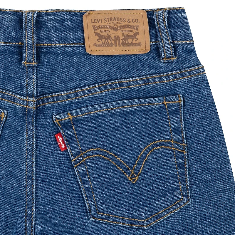 Levi's Girls' Mini Mom Denim Shorts
