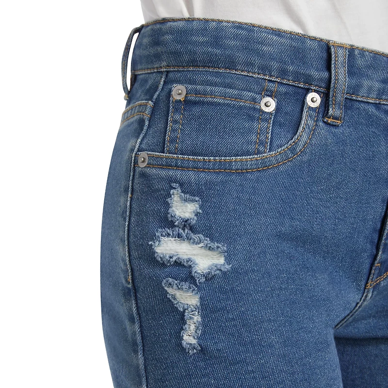 Levi's Girls' Mini Mom Denim Shorts