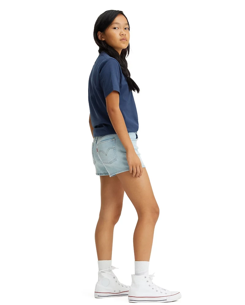 Levi's Girls' Mini Mom Shorts 3.25