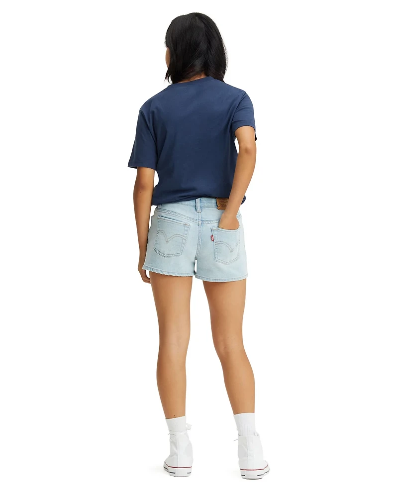Levi's Girls' Mini Mom Shorts 3.25