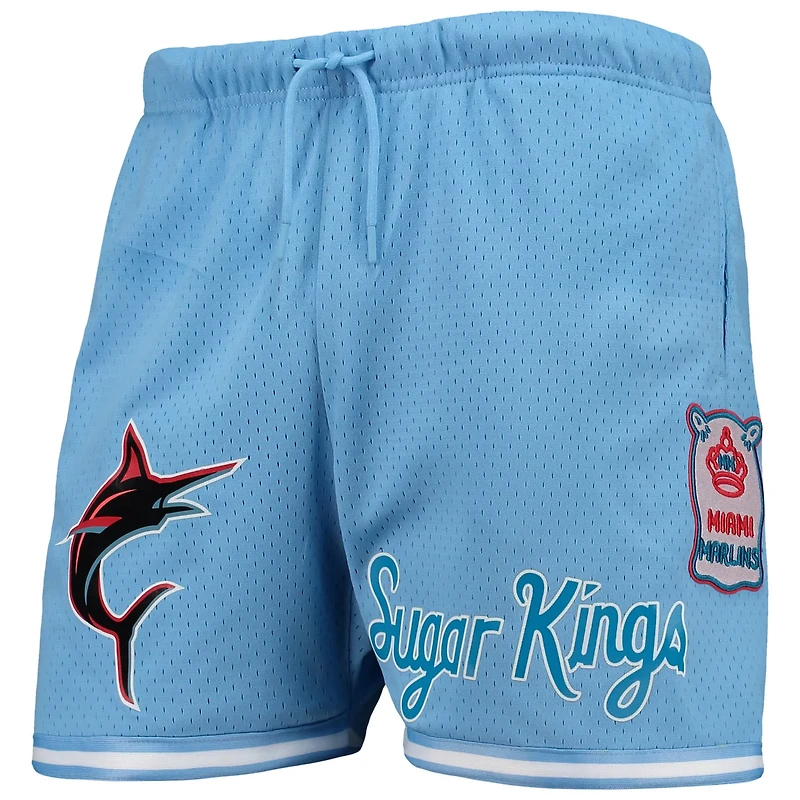 Light Miami Marlins City Edition Mesh Shorts