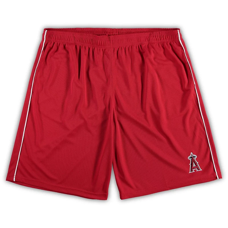 Los Angeles Angels Big  Tall Mesh Shorts