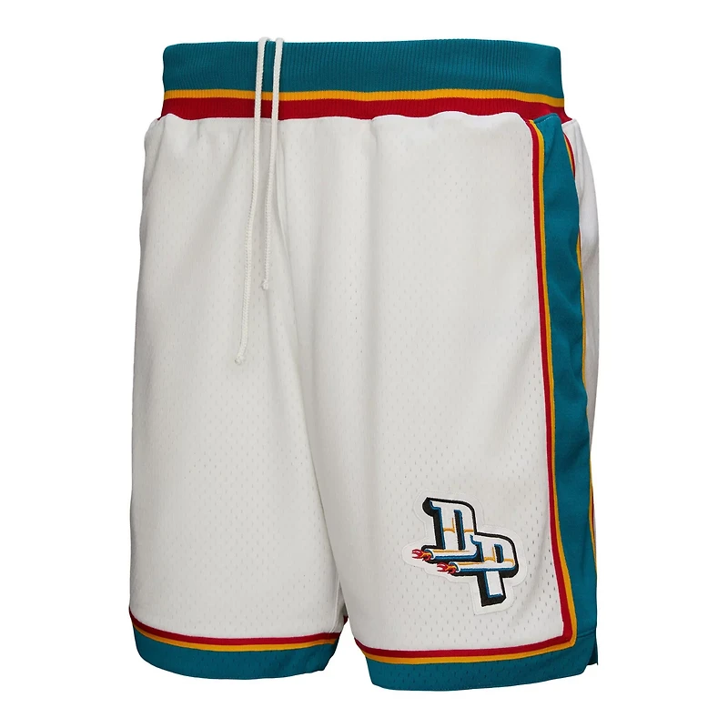 Men's Mitchell Ness Detroit Pistons Authentic Shorts