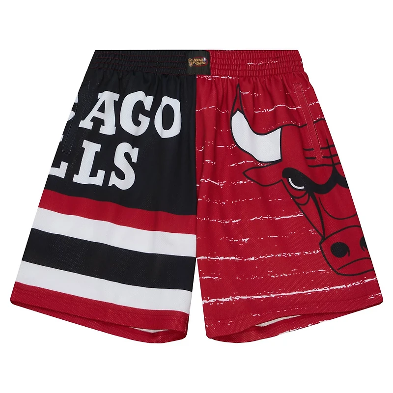 Mitchell  Ness /Black Chicago Bulls Jumbotron 30 Shorts