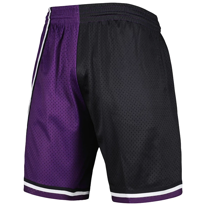 Mitchell  Ness /Purple Sacramento Kings Hardwood Classics 2000 Split Swingman Shorts