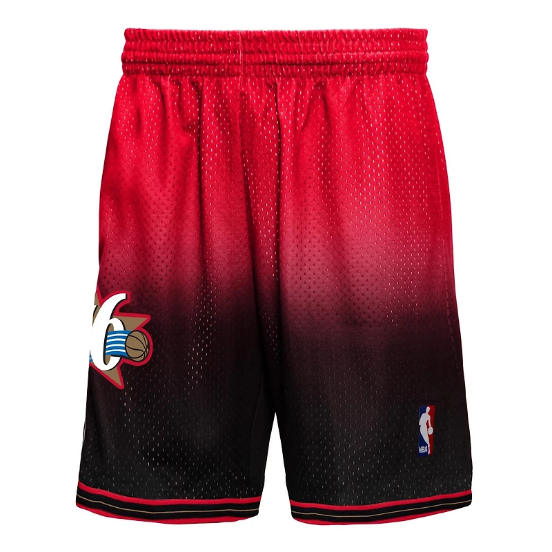 Mitchell  Ness /Red Philadelphia 76ers 2000/01 Hardwood Classics Fadeaway Reload 30 Swingman Shorts