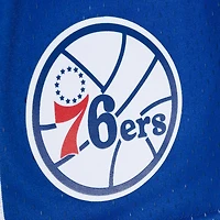 Mitchell  Ness /Royal Philadelphia 76ers 1996/97 Hardwood Classics Fadeaway Reload 30 Swingman Shorts