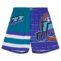 Mitchell  Ness /Turquoise Utah Jazz Jumbotron 30 Shorts
