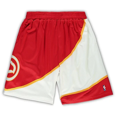 Mitchell  Ness Atlanta Hawks Big  Tall Hardwood Classics Team Swingman Shorts