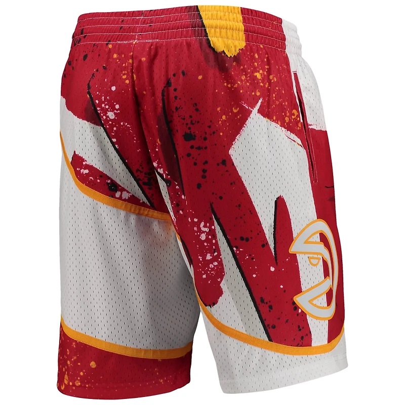 Mitchell  Ness Atlanta Hawks Hardwood Classics 1986 Hyper Hoops Swingman Shorts