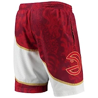Mitchell  Ness Atlanta Hawks Hardwood Classics Lunar New Year Swingman Shorts