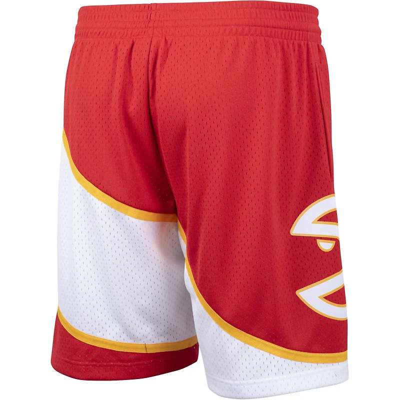 Mitchell Ness Atlanta Hawks Hardwood Classics Swingman Shorts