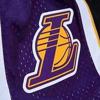 Mitchell  Ness Black Los Angeles Lakers 2009 10 Hardwood Classics Fadeaway Reload 30 Swingman Shorts