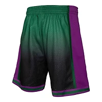 Mitchell  Ness Black Milwaukee Bucks 1996 97 Hardwood Classics Fadeaway Reload 30 Swingman Shorts