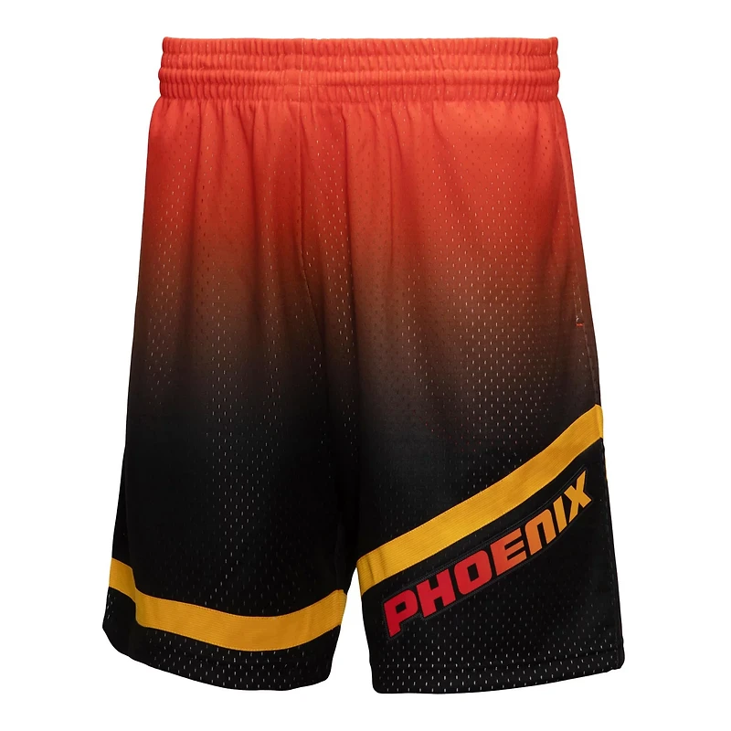 Mitchell Ness Black Phoenix Suns 1996 97 Hardwood Classics Fadeaway Reload 30 Swingman Shorts