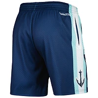 Mitchell  Ness Deep Sea Seattle Kraken City Collection Mesh Shorts