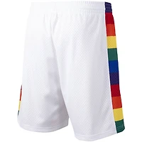 Mitchell  Ness Denver Nuggets Hardwood Classics Primary Logo Swingman Shorts