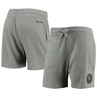 Mitchell  Ness Heathered Gray Inter Miami CF Logo Shorts
