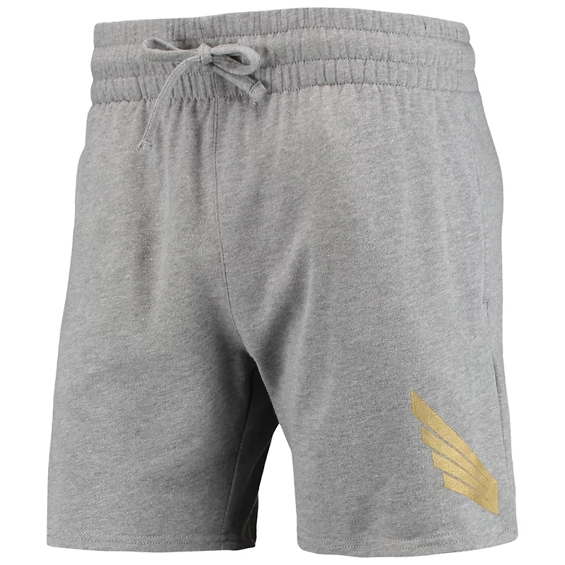 Mitchell  Ness Heathered Gray LAFC Logo Shorts