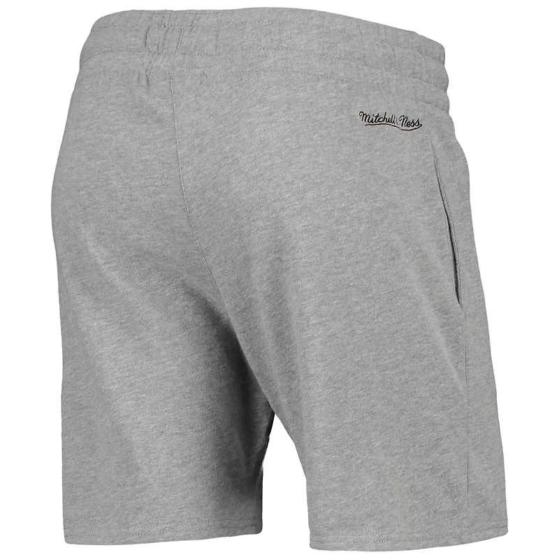 Mitchell  Ness Heathered Gray LAFC Logo Shorts