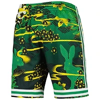 Mitchell  Ness Kelly Boston Celtics Lunar New Year Swingman Shorts
