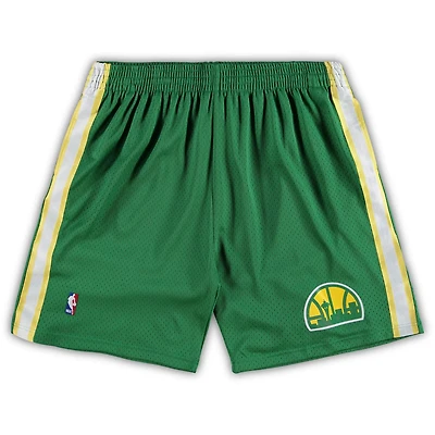 Mitchell  Ness Kelly Seattle SuperSonics Big Tall Hardwood Classics Team Swingman Shorts