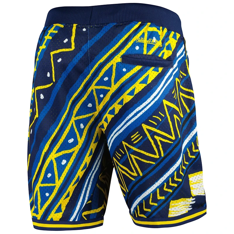 Mitchell Ness LA Galaxy Tribal Fashion Shorts