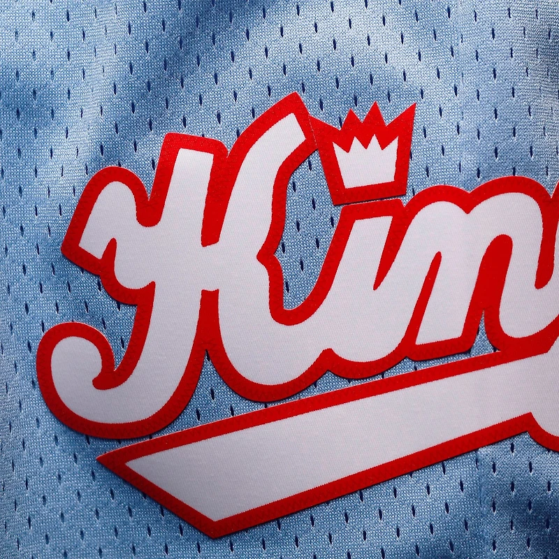 Mitchell Ness Light Sacramento Kings Big Tall Hardwood Classics Team Swingman Shorts