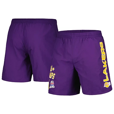Mitchell  Ness Los Angeles Lakers 1988 Finals Champions Heritage Shorts