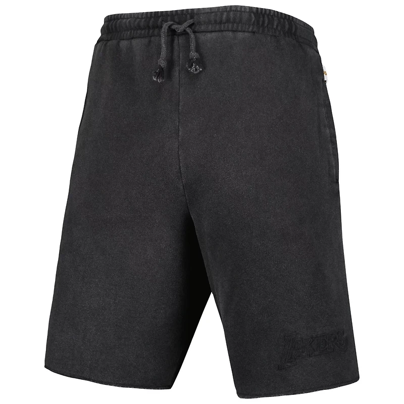 Mitchell  Ness Los Angeles Lakers French Terry Tonal Fleece Shorts