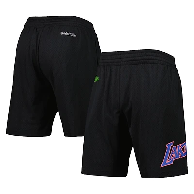 Mitchell  Ness Los Angeles Lakers Hardwood Classics Color Bomb Energy Shorts