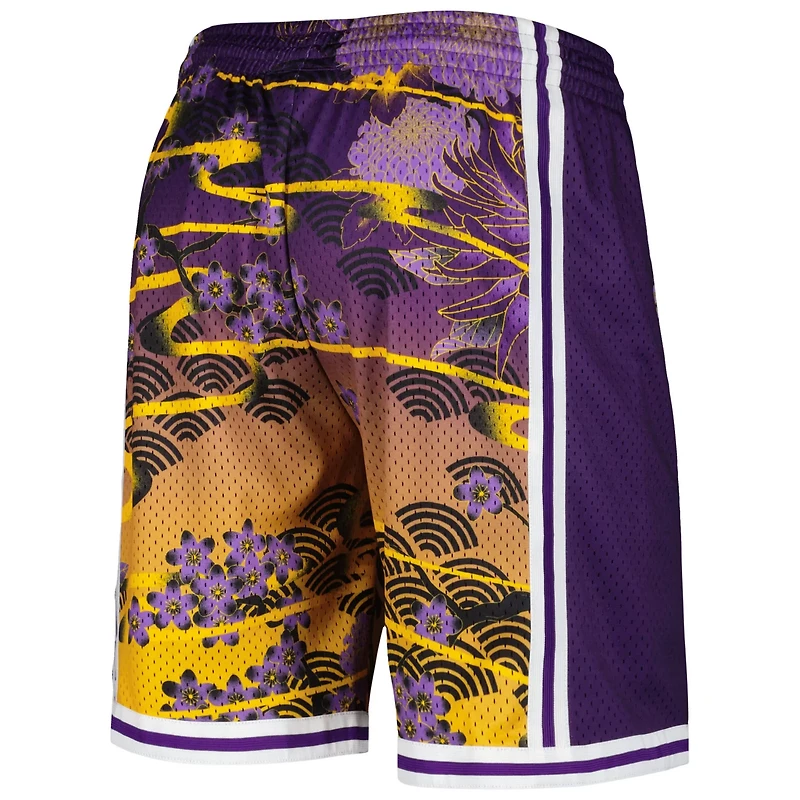 Mitchell  Ness Los Angeles Lakers Lunar New Year Swingman Shorts