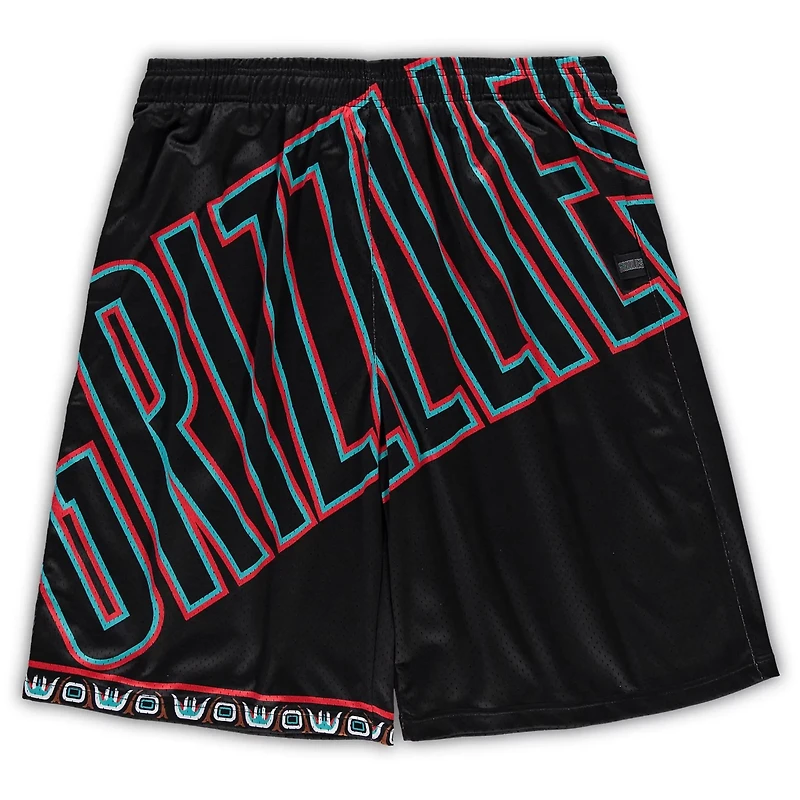 Mitchell  Ness Memphis Grizzlies Big  Tall Hardwood Classics Big Face 20 Shorts