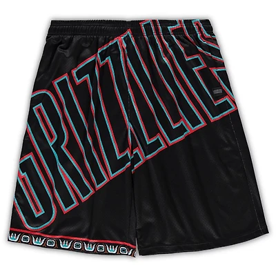 Mitchell  Ness Memphis Grizzlies Big  Tall Hardwood Classics Big Face 20 Shorts