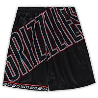 Mitchell  Ness Memphis Grizzlies Big  Tall Hardwood Classics Big Face 20 Shorts