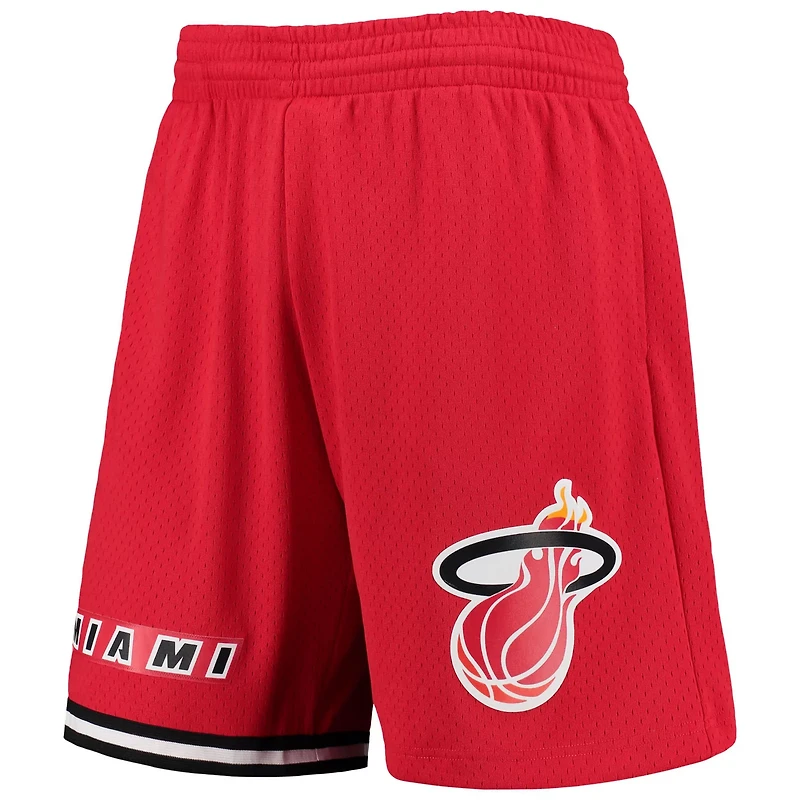 Mitchell Ness Miami Heat 1996-97 Hardwood Classics Swingman Shorts