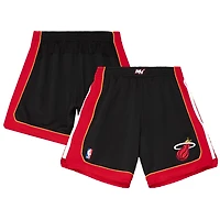 Mitchell  Ness Miami Heat 2012-13 Hardwood Classics Road Replica Shorts
