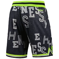 Mitchell  Ness NBA x Hennessy Neon Concrete Game Day Shorts