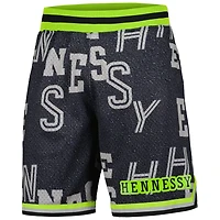 Mitchell  Ness NBA x Hennessy Neon Concrete Game Day Shorts