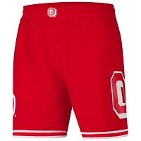 Mitchell  Ness Ohio State Buckeyes Team ID Current Logo Mesh Shorts