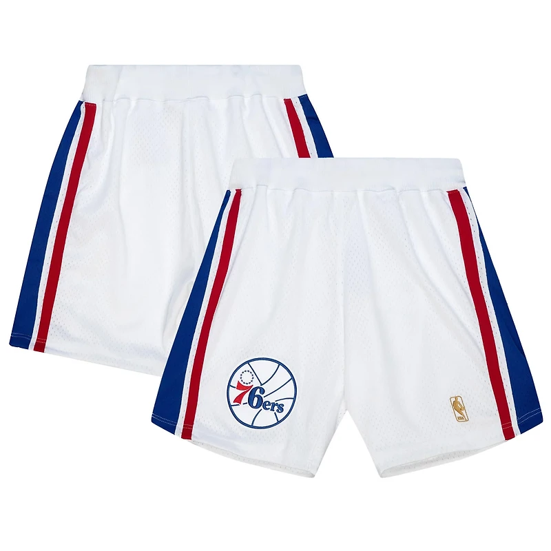 Mitchell Ness Philadelphia 76ers 1996-97 Hardwood Classics Authentic Home Shorts