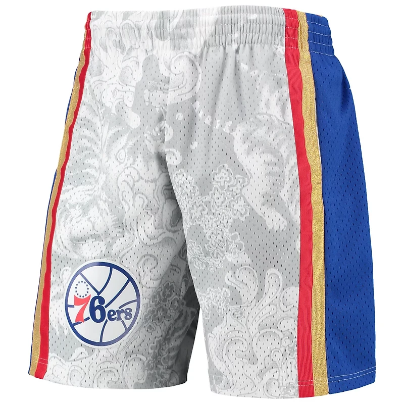 Mitchell Ness Philadelphia 76ers Hardwood Classics Lunar New Year Swingman Shorts