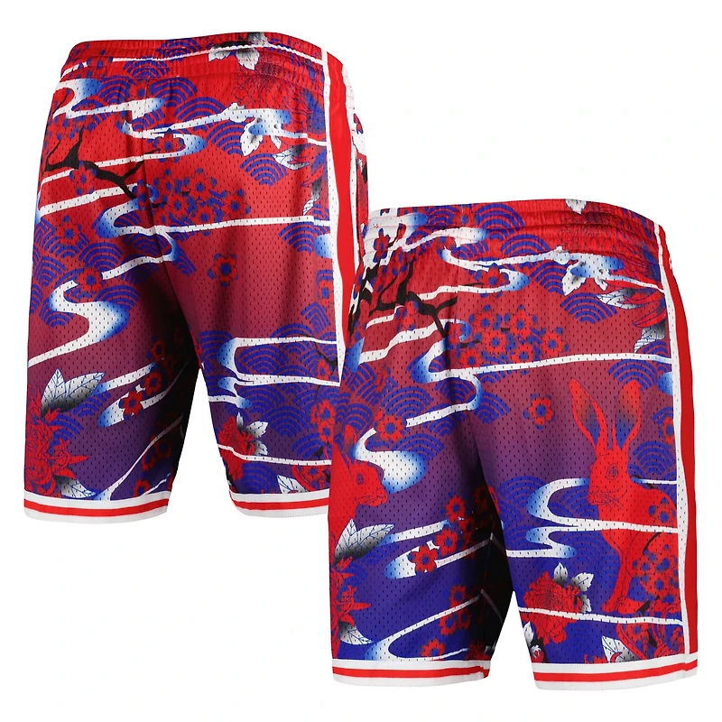Mitchell  Ness Philadelphia 76ers Lunar New Year Swingman Shorts