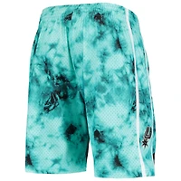 Mitchell  Ness San Antonio Spurs Hardwood Classics 1998 Galaxy Swingman Shorts