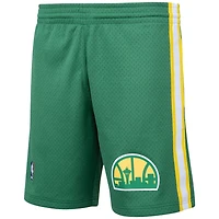 Mitchell  Ness Seattle Supersonics Hardwood Classics Logo Swingman Shorts