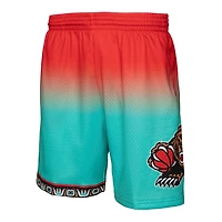 Mitchell  Ness Teal Vancouver Grizzlies 1996 97 Hardwood Classics Fadeaway Reload 30 Swingman Shorts